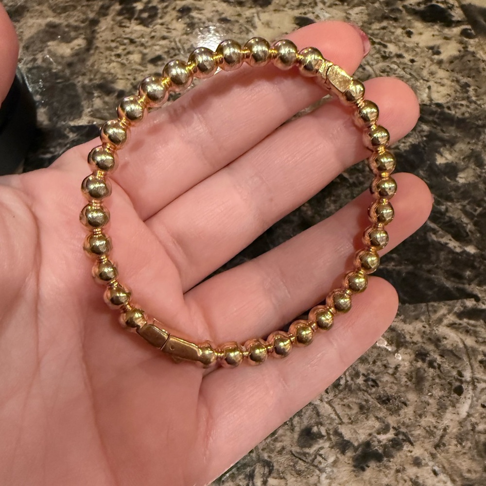 Kate Spade Golden Girl Hinged Bracelet - Picture 12 of 12